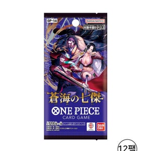 반다이 원피스 카드 게임 창해의 칠걸 OP-14 일본어판 12팩