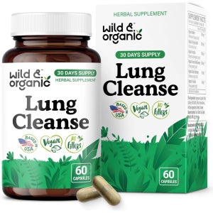 와일드앤오가닉 Lung Cleanse 캡슐 60개