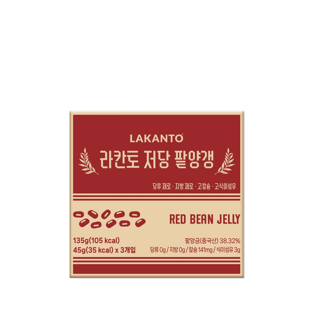 라칸토 저당 팥양갱 성분 분석