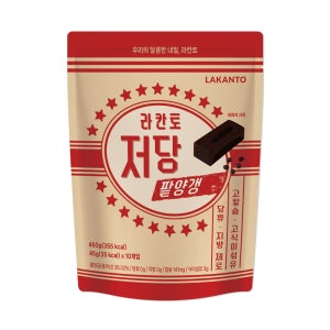 라칸토 저당 팥양갱 45g 10개입 저칼로리 당뇨 어르신 간식