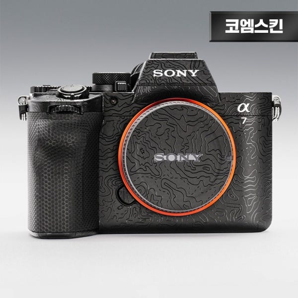 코엠스킨 소니 A7M5 카메라 스킨 컨투어 블랙 보호 필름 + 다이얼 스킨 선물