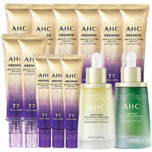 (홈쇼핑동일구성)시즌13 AHC 아이크림 라인타이트닝 40mlx8+12mlx3+ 앰플 2개