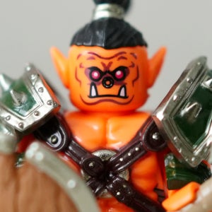 붉은오크 병사 월드오브워크래프트 20 와우 wow 커스텀 브릭 레고호환미니피규어 미니히어로