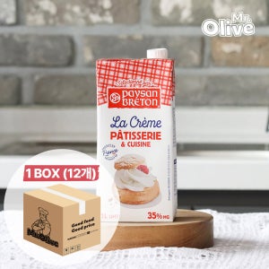 페이장브레통 동물성 휘핑크림 1L, 12개