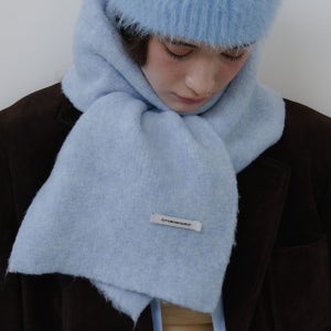 [N 단독 연말 선물 세트] 러브미몬스터 프리티 엔젤 비니 + 소프트 윈터 목도리 세트 (L254NST020)