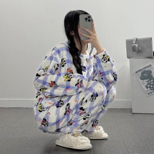 디즈니 수면 잠옷 세트 5컬러 따뜻 대박촉감 집콕템 10대 학생 데일리 캐주얼 일상 파자마