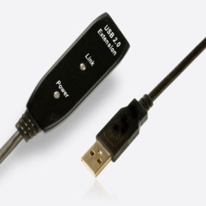 고급형 무전원 USB 2.0 15M 리피터 선 연장 USB캠 프린터 연장 케이블 IT004