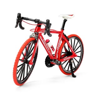 자전거 모형 피규어 미니어처 다이캐스트 인테리어 소품 장식품 레이싱 바이크 레드