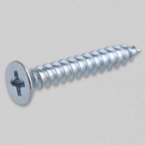 접시머리 태핑피스(철피스) 4120(백색 일반) 봉 300EA