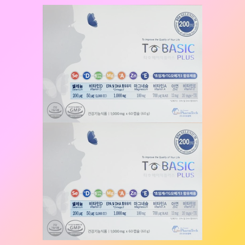 2박스 <b>라이트팜텍</b> 티베이직 플러스