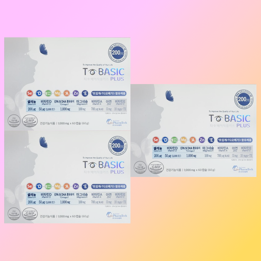 3박스 <b>라이트팜텍</b> 티베이직 플러스