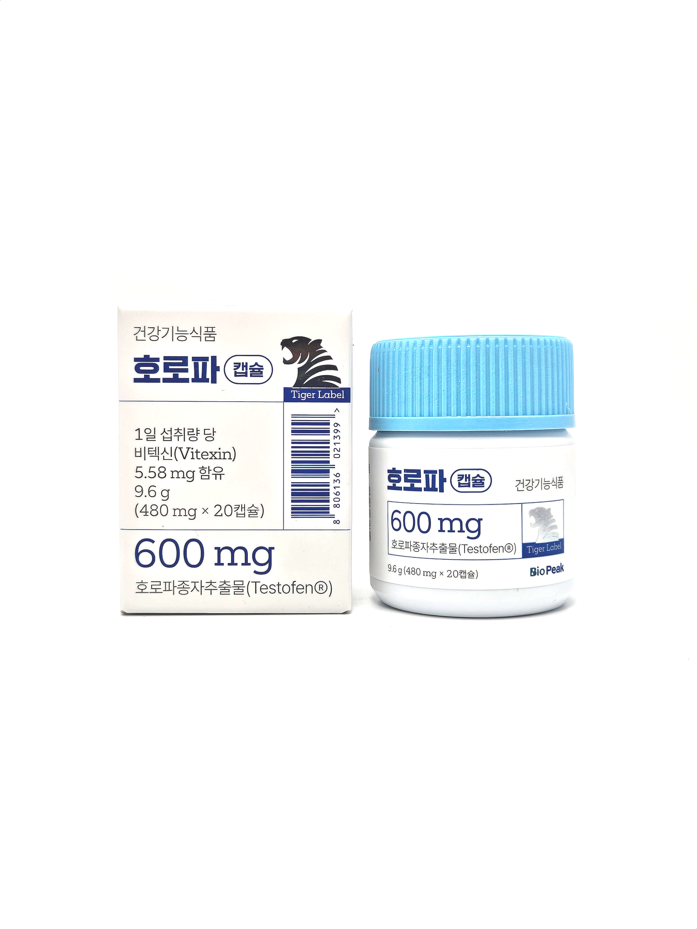 바이오피크 호로파 비텍신 캡슐 480mg x 20cap 1병
