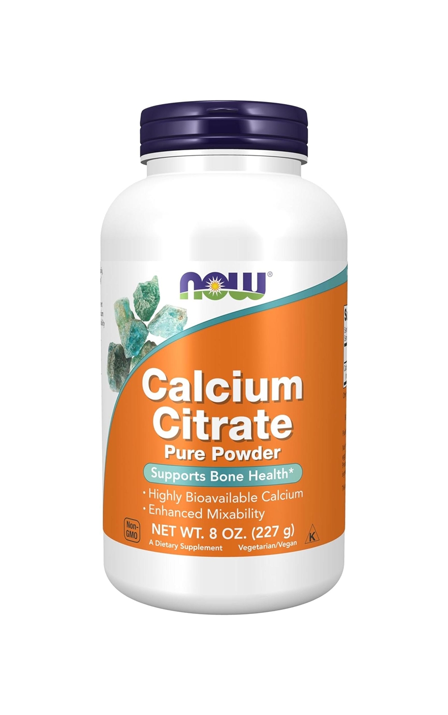 나우푸드 <b>칼슘 시트레이트 퓨어 파우더</b> 227g