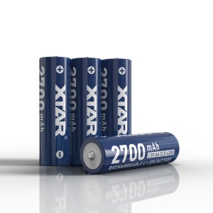 XTAR 1.5V AA 리튬 충전지 2700mAh 4개입 CLR4300 충전식 건전지
