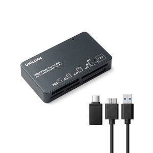 유니콘 XC-5000M USB3.2 Gen1 6in1 올인원멀티카드리더기 117종지원