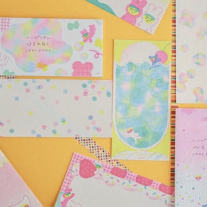 ITOI YUKI 이토이 유키 USAGI NEKO 메모 패드 일본제