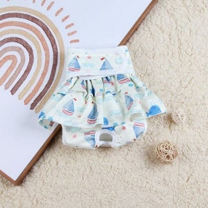 귀여운 강아지 생리 팬티 애견 강아지 위생 팬티 치마 발정