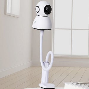 집게형 홈캠 거치대 360도 카메라 거치대 무타공 탁상용 침대용