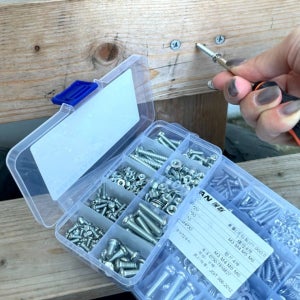 볼트너트 세트 M3 볼트세트 M4 십자볼트 M5 13종 육각너트