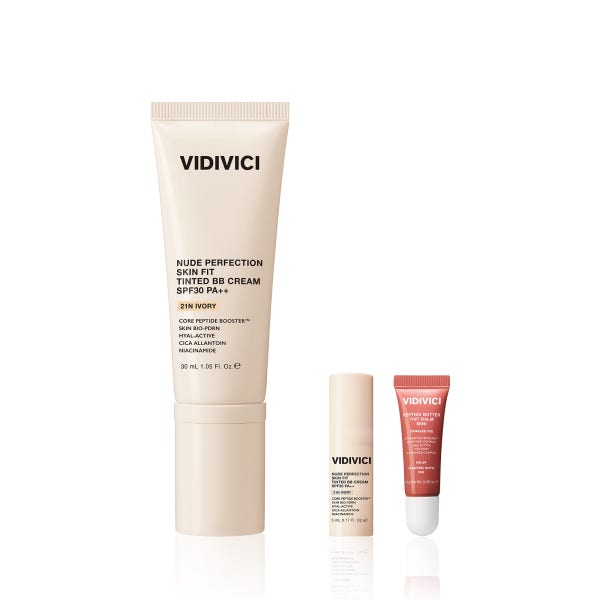 비디비치 누드 퍼펙션 스킨 핏 틴티드 비비크림 30ml SPF30 PA++ 5종 / PDRN 촉촉한 비비