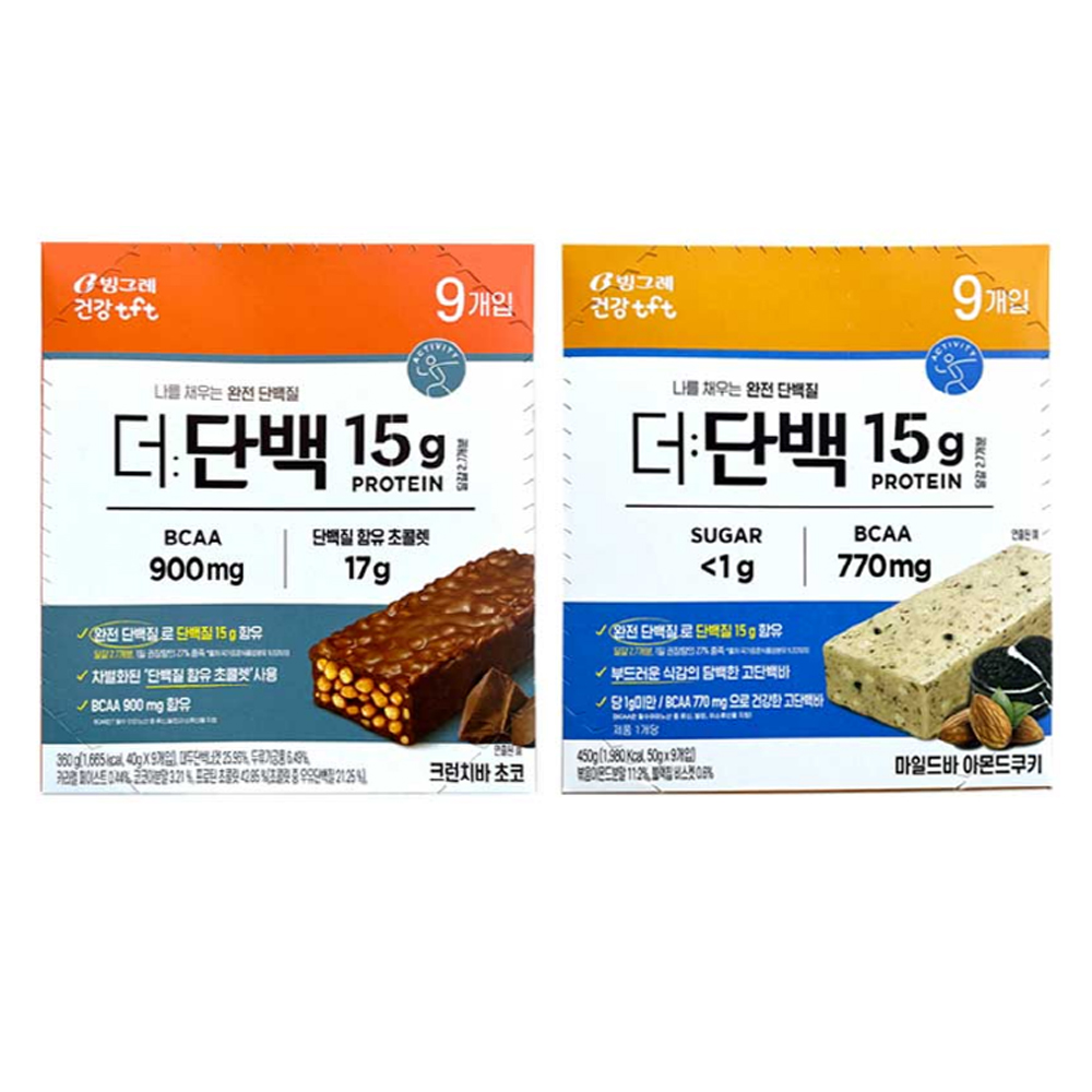 더단백 크런치바 아몬드쿠키 제품 이미지