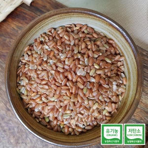 전남 영암 25년산 국산 홍미 적미 홍쌀 홍미쌀 1kg 저탄소 유기농