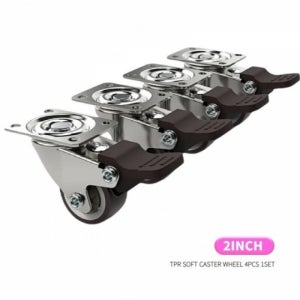 더블 볼 베어링 2인치 캐스터롤러 4CPS 1세트