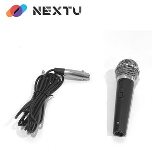 넥스트유 마이프 노래방 행사 강의용 다이나믹 유선 마이크 BX02 MIC uNo