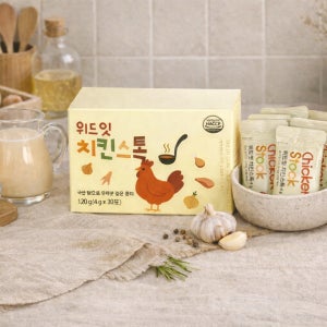 위드잇 무항생제 치킨스톡 120g, 닭 육수 분말 파우더 유아식 재료 무첨가 무방부제