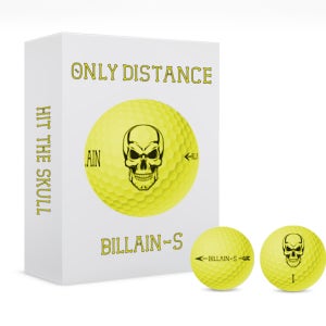 [Ver26] 골프빌런 BILLAIN-S Yellow 빌런S 노랑 2피스 타구감 비거리 스핀까지