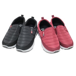 겨울 여자 방한 기모 슬립온 운동화 P18