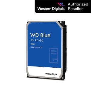 공식인증점 WD BLUE 3.5인치 4TB HDD 데스크탑용 하드디스크 WD40EZZX