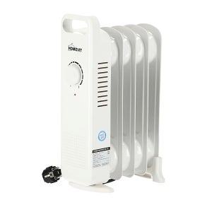 디앤아이샵 미니 전기 라디에이터 소형 난방기 사무실 캠핑 욕실 히터 5핀, 500W