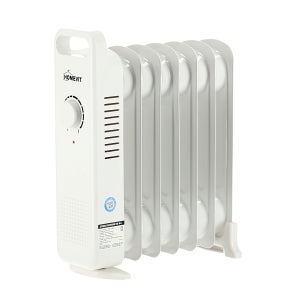 디앤아이샵 미니 전기 라디에이터 소형 난방기 사무실 캠핑 욕실 히터 7핀, 800W