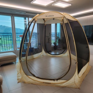 미스터그린 원터치 쉘터 텐트 팝업 감성 캠핑 돔 대형 텐트