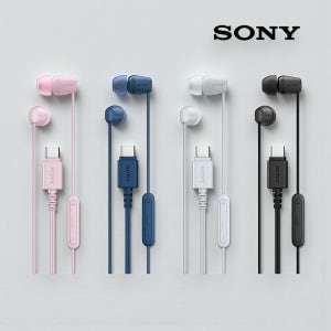 소니 C타입 유선이어폰 SONY 음질좋은 통화 음악 줄 풍부한사운드 스테레오 스마트폰