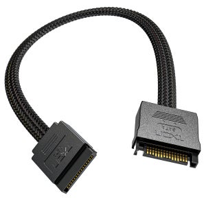 티엑스온 SATA 연장 케이블 HDD 사타 전원 연결선 30cm
