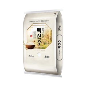[더프레시] 25년산 백진주 쌀 상등급 20kg 햅쌀 백미