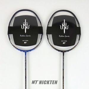 닉텐 볼트스트라이크 가벼운 공격형 선수용 동호인 4U 5U 풀카본 배드민턴라켓