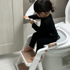 나와아기 아기변기 사다리 plus 유아 접이식 변기 아기