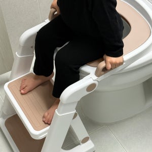 나와아기 아기변기 사다리 plus 유아 접이식 변기 아기 배변훈련