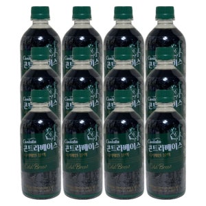 롯데칠성 칸타타 콘트라베이스 디카페인 블랙 500ml x 12개