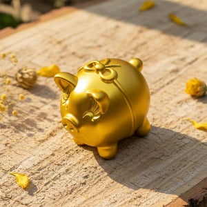 24K 쁘띠골드바 0.3g 아기돼지 리본돼지 미니골드바 선물 금테크 금시세