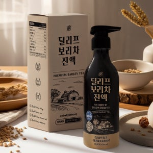 딜리프 보리차 진액 액기스 원액 농축액 무가당 액상 유아 임산부 250ml