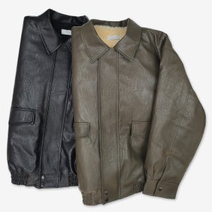 무배 라토 양털 레더자켓 남자레더점퍼