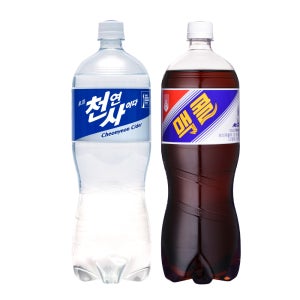 일화 천연사이다 + 맥콜 1.5L X 각6pet (총 12pet)