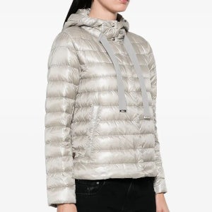 [미미의블랙라벨] 경량 퀼팅 후드 구스 다운 점퍼