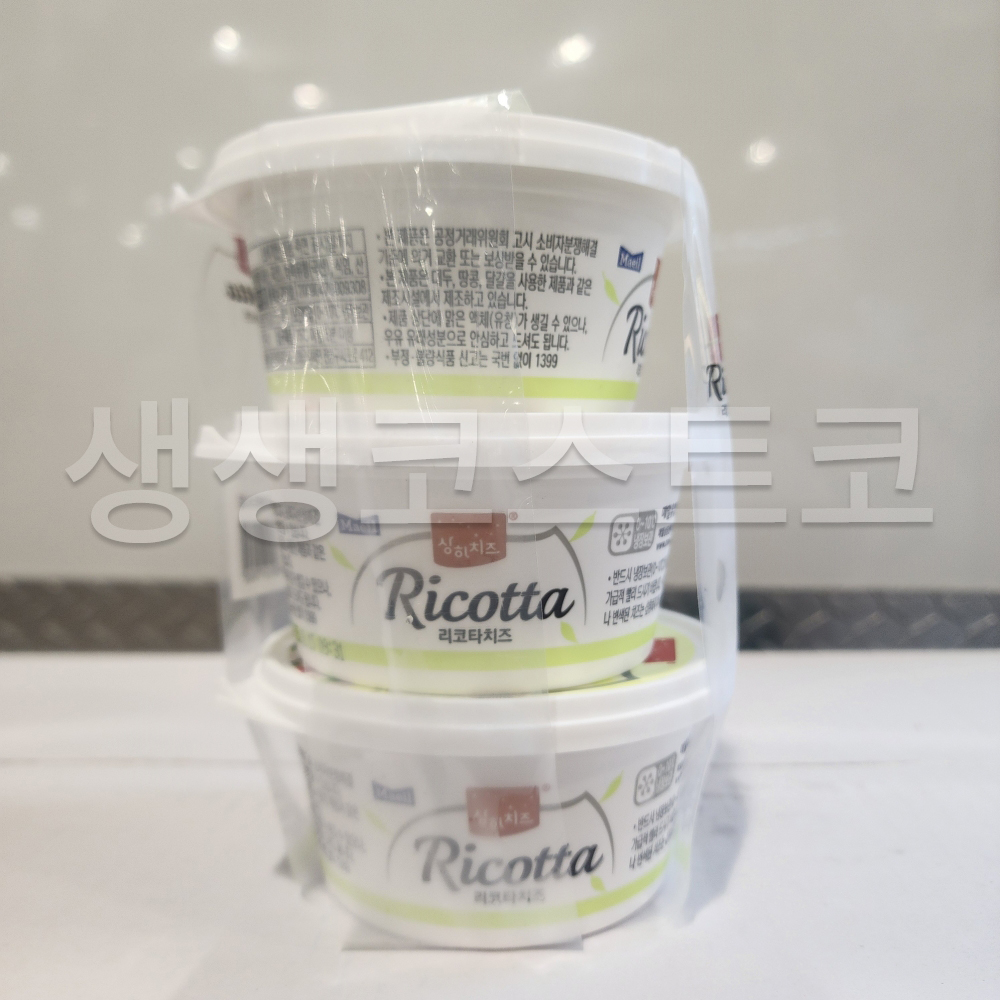 매일 리코타치즈 국산 샐러드 토핑 저지방 간식 코스트코 200g x 3입 (아이스박스)