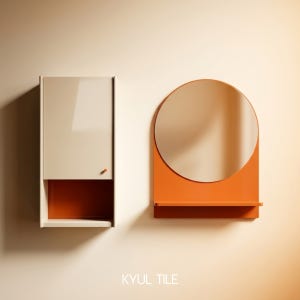 소안바스 욕실수납장 화장실 라운드 상부장 수건장 서랍장 ERB4