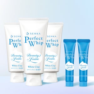 [+미니휩] 센카 퍼펙트 휩 폼클렌징 화이트 클레이 120g, 3개